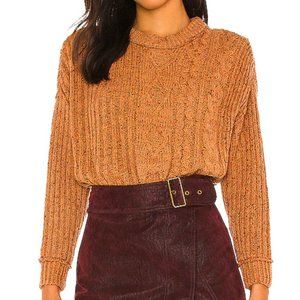 Free People Cable Knit Sweater